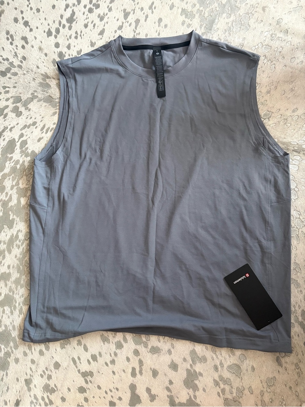 lululemon athletica Men's Sleeveless Tank Top - Gray